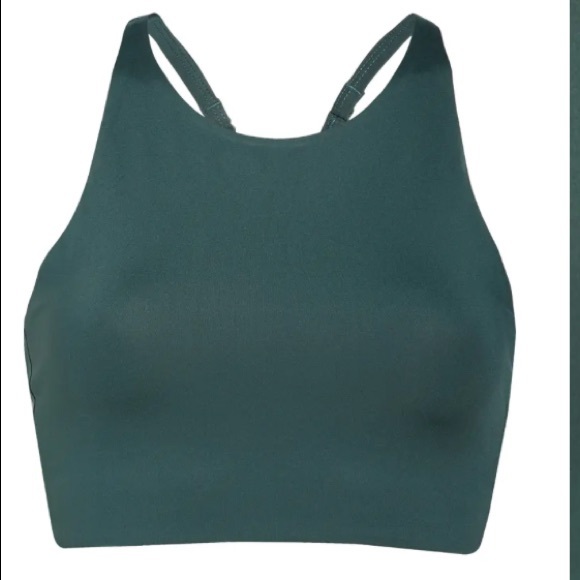 NWT Girlfriend Collective Topanga Sports Bra -Moss - Picture 4 of 6
